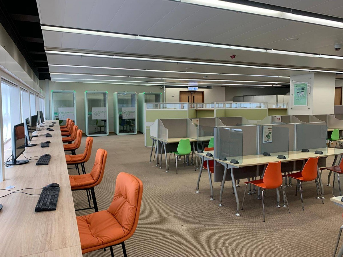 柴湾IVE图书馆阅读空间重置服务